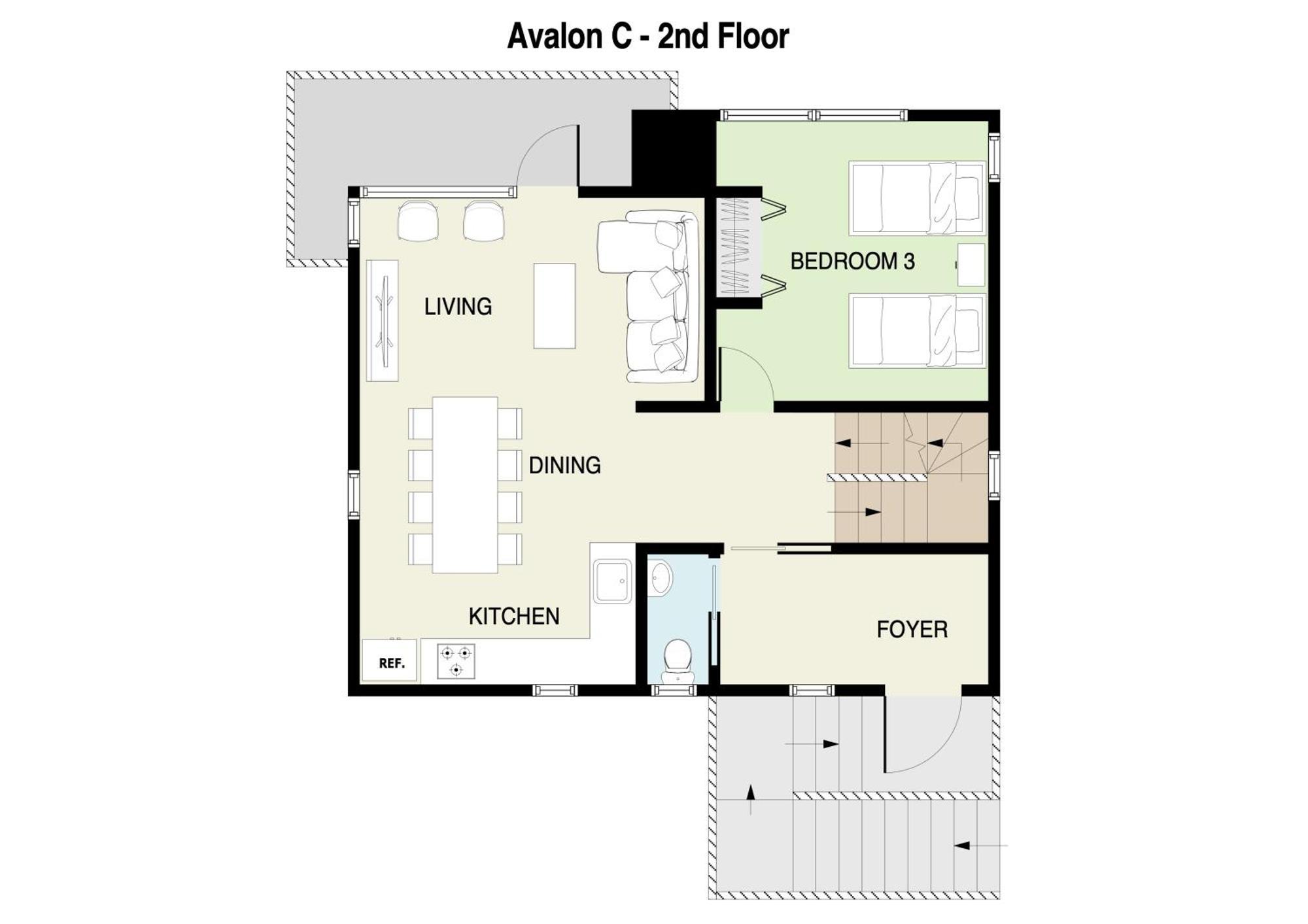 Avalon Apartment Кучан Екстериор снимка